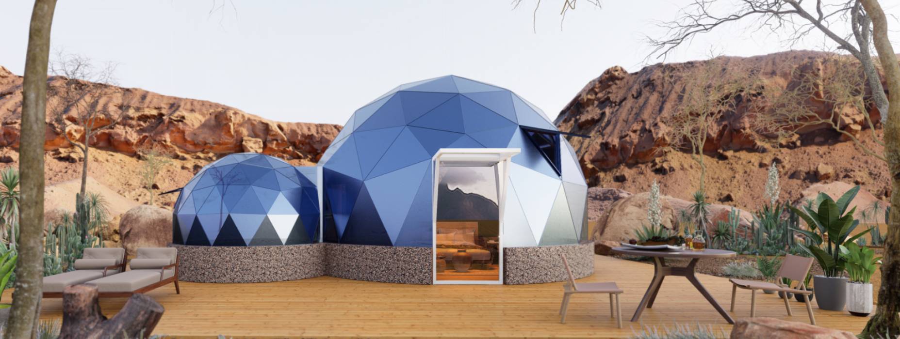 株洲县球形智能光伏玻璃星空房